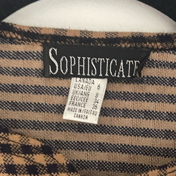 Vintage Gingham Long-sleeve - Picture 2 of 3